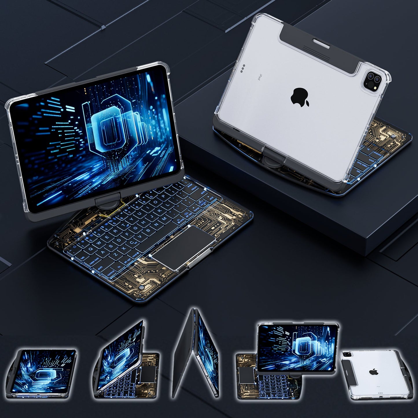 TechHaven™ CrystalView Pro Keyboard