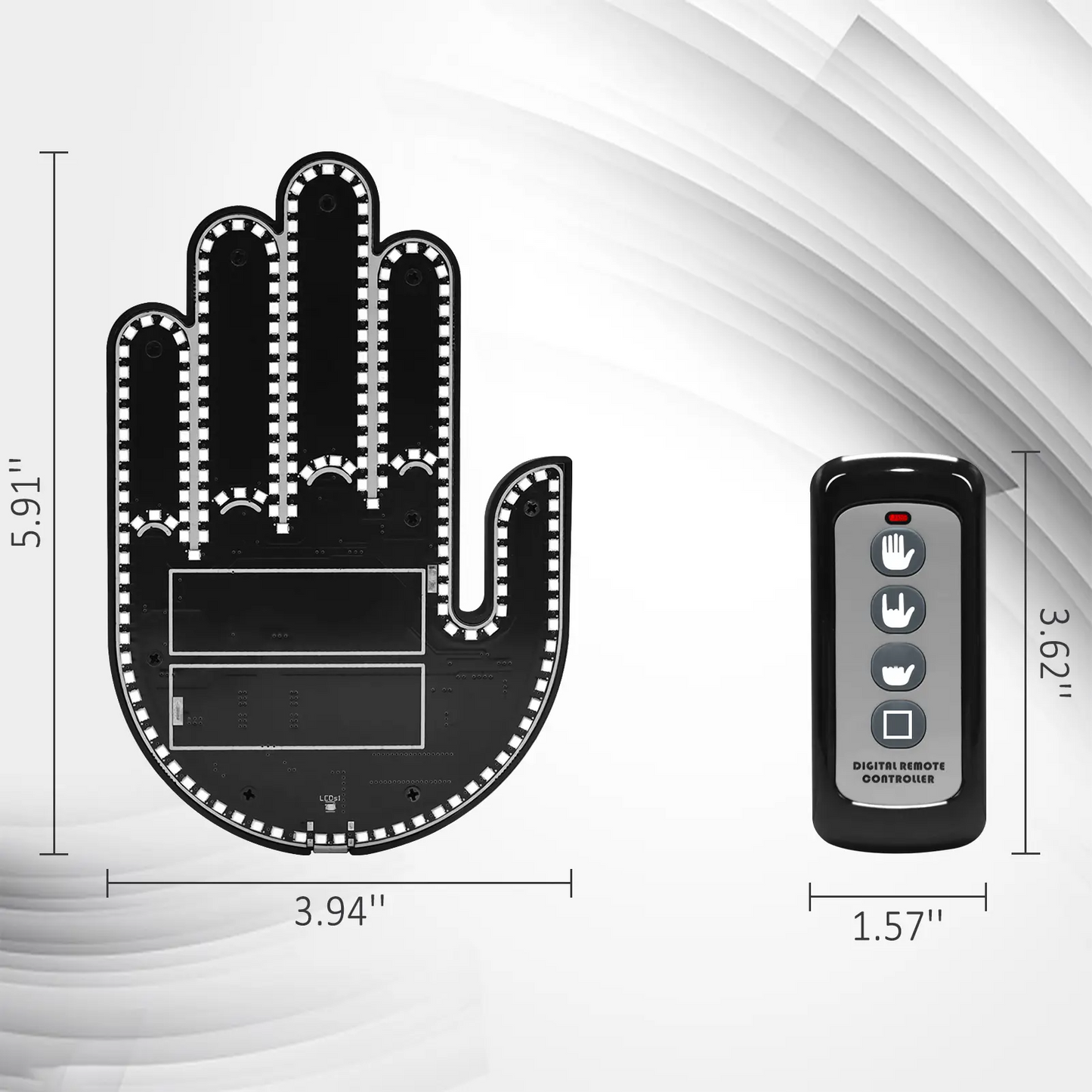 TechHaven™ Car Gesture Decorative Lights